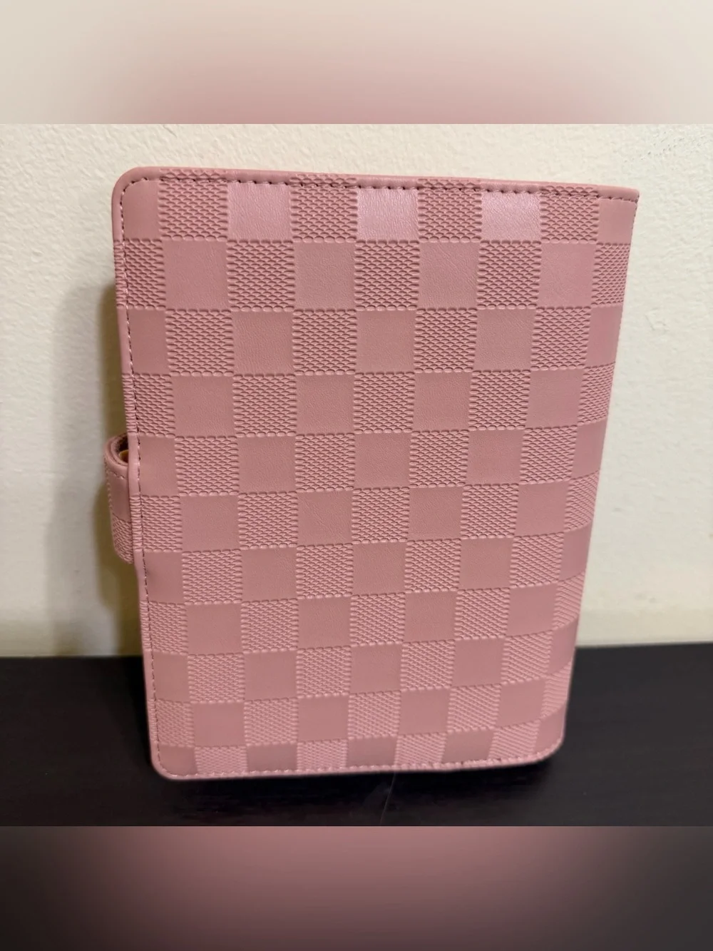 A6 Checkered Binder